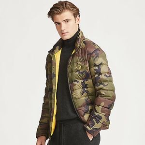 POLO puffer, by Ralph Lauren Camo PACKABLE